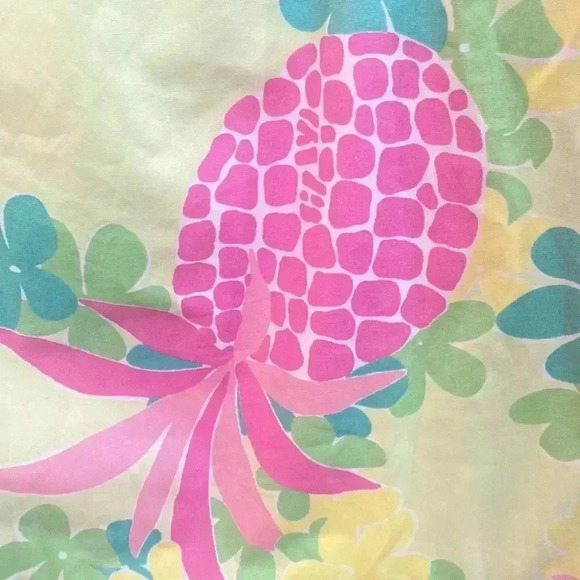 Lilly Pulitzer Pineapple Punch Vintage White Label Skirt Sz 6 - Picture 3 of 7